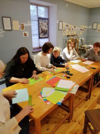 •	Pasākums “Grāmatzīmju radošā darbnīca”